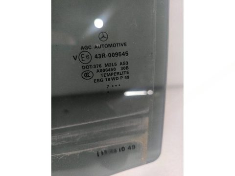 Стекло двери задней левой Mercedes GLE W166, 2017 г., OEM A00645030B, арт. 35332, фото 2