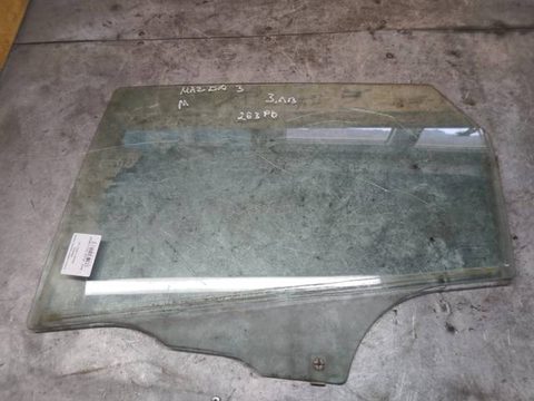 Стекло двери задней левой Mazda 3 BK, 2003 г., арт. 83722