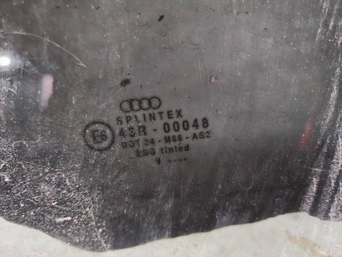 Стекло двери задней левой Audi A4 B5 рестайлинг, 1999 г., арт. 86002, фото 2