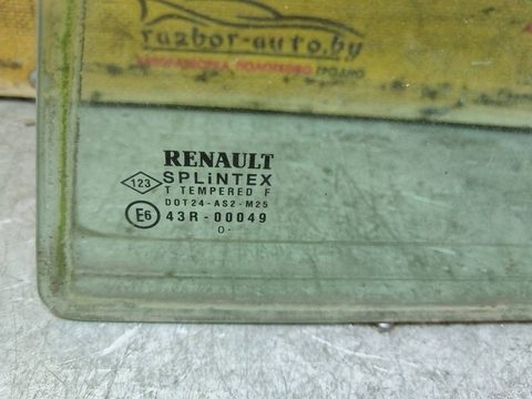 Стекло двери задней левой Renault Laguna, 2001 г., арт. 87907, фото 2