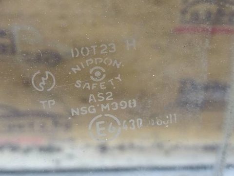 Стекло двери задней левой Mazda Xedos, 1992 г., арт. 89158, фото 2