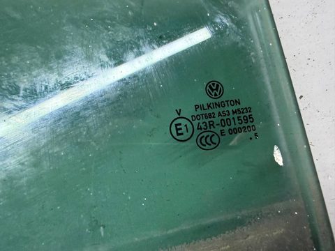 Стекло двери задней левой Volkswagen Touran, 2004 г., OEM 1T0845215E, арт. B113464408, фото 2