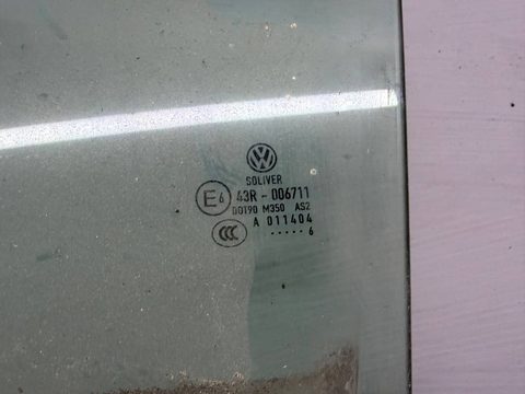 Стекло двери задней левой Volkswagen Passat B6, 2006 г., OEM 3C9845025B, арт. B113538943, фото 2