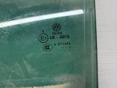 Стекло двери задней левой Volkswagen Passat B6, 2006 г., OEM 3C9845025C, арт. B113538949, фото 2