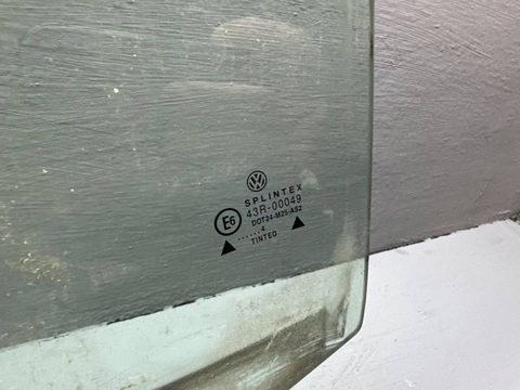 Стекло двери задней левой Volkswagen Passat B3, 1990 г., OEM 357845205, арт. B113539752, фото 2