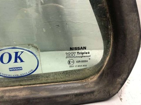 Стекло двери задней левой Nissan Primera, 1996 г., арт. B19551333, фото 2