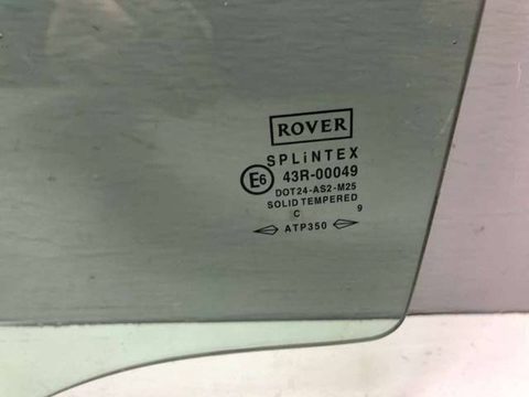 Стекло двери задней левой Rover 75, 1999 г., арт. B20657282, фото 2