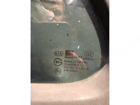 Стекло двери задней левой Kia Sorento, 2005 г., арт. B37160923, фото 4