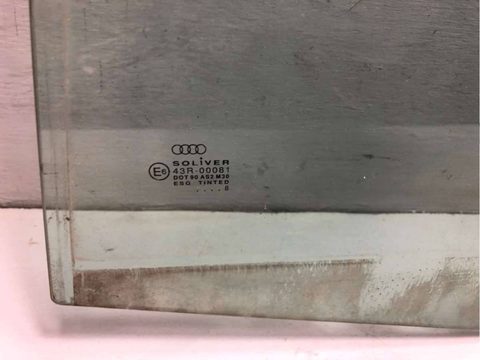 Стекло двери задней левой Audi A6 C5 (S6,RS6), 1998 г., арт. B37584555, фото 2