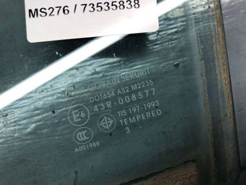 Стекло двери задней левой Mazda 3 BK, 2004 г., OEM BP4K73511A, арт. B73535838, фото 2