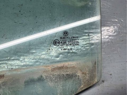 Стекло двери задней левой Volkswagen Polo, 2001 г., OEM 6N3845041, арт. B81154320, фото 2