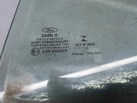 Стекло двери задней левой Ford Fusion, 2013 г., арт. B87722900, фото 2