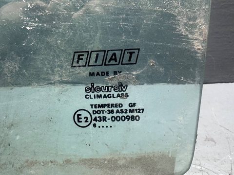 Стекло двери задней левой Fiat Marea, 1996 г., арт. B93551468, фото 2
