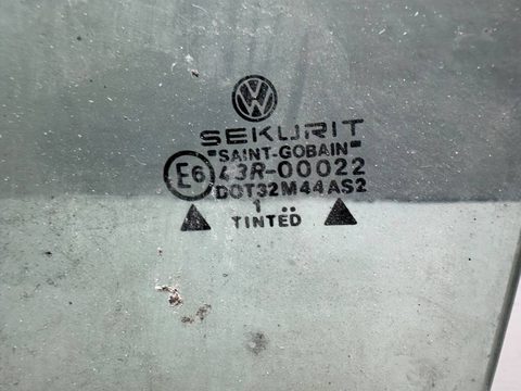 Стекло двери задней левой Volkswagen Passat B3, 1991 г., OEM 357845205, арт. B93735035, фото 2