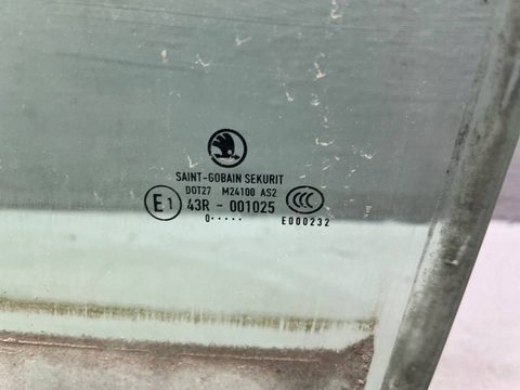 Стекло двери задней левой Skoda Superb, 2010 г., OEM 3T5845205, арт. B97029585, фото 2
