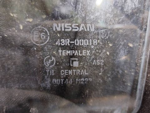 Стекло двери задней правой Nissan Sunny B12, 1986 г., арт. 146900, фото 4