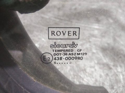 Стекло двери задней правой Rover 200 R3, 1995 г., арт. 149182, фото 2