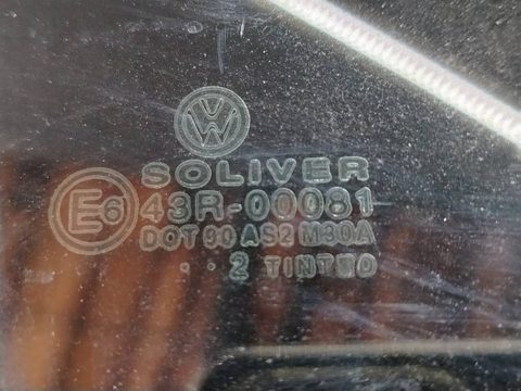 Стекло двери задней правой Volkswagen Passat B5+ рестайлинг, 2000 г., арт. 181753, фото 2
