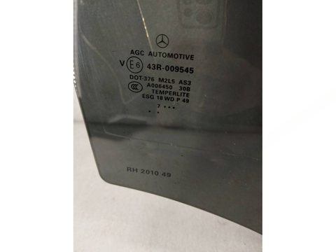 Стекло двери задней правой Mercedes GLE W166, 2017 г., OEM RH201049, арт. 18275, фото 2