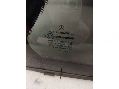 Стекло двери задней правой Mercedes GLE W166, 2017 г., OEM A1667301455, арт. 18276, фото 2