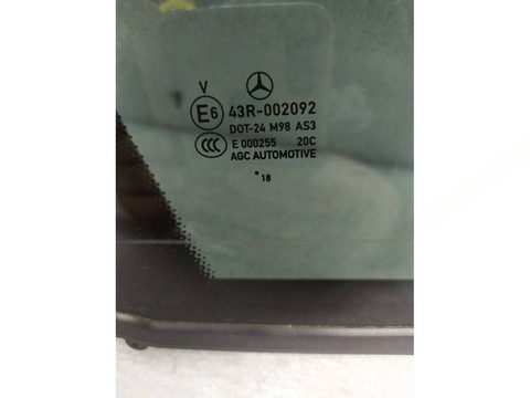 Стекло двери задней правой Mercedes GLC Coupe C253, 2018 г., OEM A2537307800, арт. 22893, фото 5