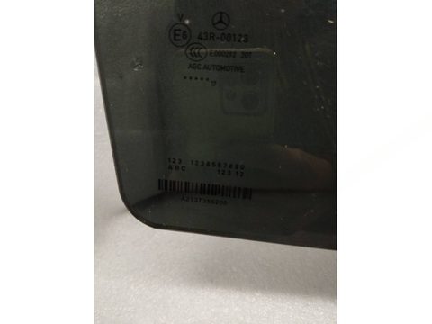 Стекло двери задней правой Mercedes E W213, 2017 г., OEM A2137350200, арт. 23855, фото 5