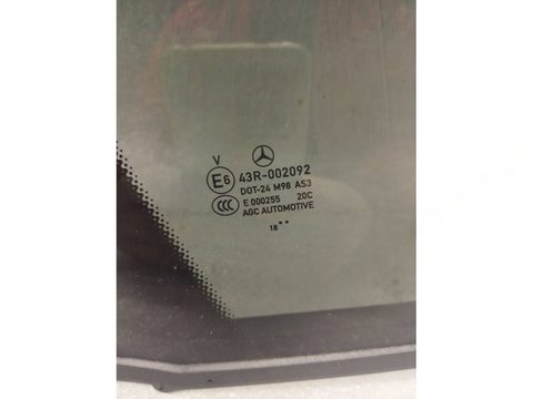 Стекло двери задней правой Mercedes GLC X253, 2018 г., OEM A2537300255, арт. 25563, фото 5