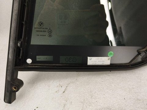 Стекло двери задней правой BMW 5 G30/G31, 2018 г., OEM 7387456, арт. 29979, фото 6