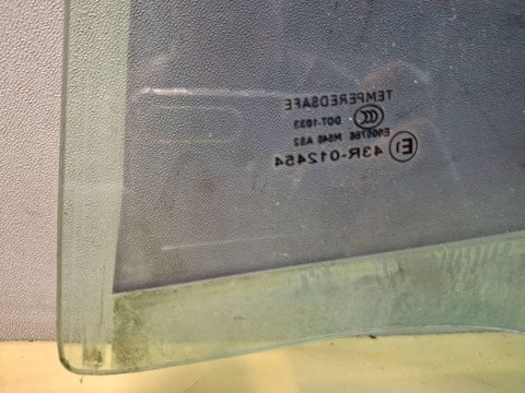 Стекло двери задней правой BMW 3 F30/F31/GT F34, 2013 г., OEM 43R012454, арт. 317199, фото 5