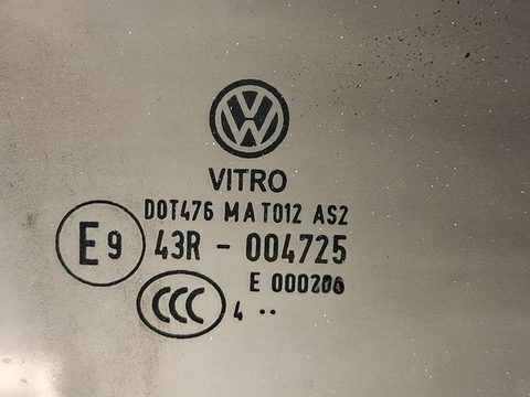 Стекло двери задней правой Volkswagen Passat USA, 2015 г., OEM 43R004725, арт. 321713, фото 3
