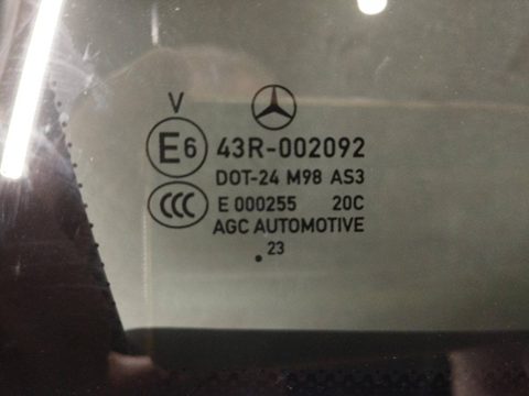 Стекло двери задней правой Mercedes GLC X254, 2023 г., арт. 34151.2, фото 3