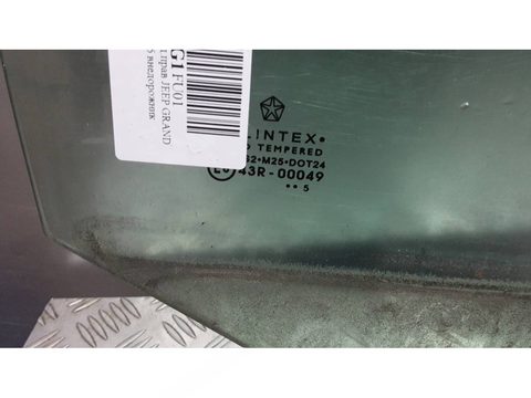 Стекло двери задней правой Jeep Grand Cherokee WK, 2006 г., OEM 55394914AB, арт. 69G01FU01, фото 3