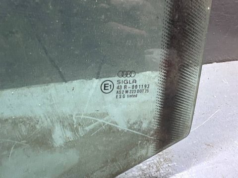 Стекло двери задней правой Audi 100 C4, 1993 г., OEM 4A5845026, арт. B112015103, фото 2
