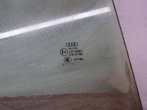 Стекло двери задней правой Audi A6 C6 (S6,RS6), 2006 г., OEM 4F9845206, арт. B113474842, фото 2