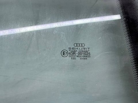 Стекло двери задней правой Audi 100 C4, 1994 г., OEM 4A5845026A, арт. B113475114, фото 2