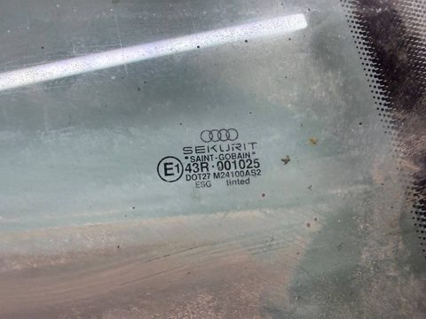 Стекло двери задней правой Audi 100 C4, 1994 г., OEM 4A5845026, арт. B113475384, фото 2