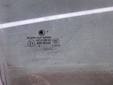 Стекло двери задней правой Skoda Octavia A5, 2007 г., OEM 1Z9845206, арт. B113538162, фото 2