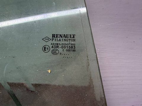Стекло двери задней правой Renault Scenic, 2006 г., арт. B113538772, фото 2