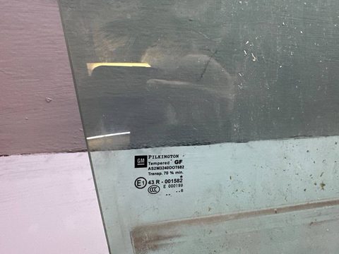 Стекло двери задней правой Opel Zafira B, 2006 г., OEM 93184338, арт. B113539845, фото 2