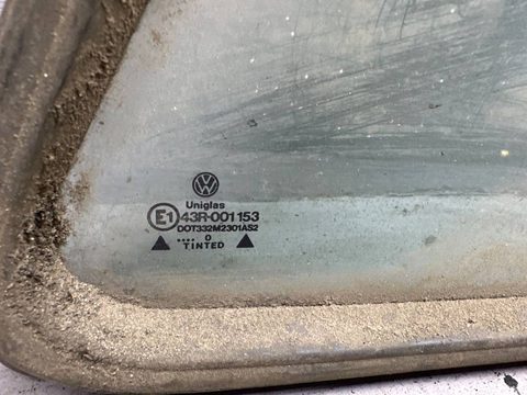 Стекло двери задней правой Volkswagen Golf, 1990 г., OEM 193845216, арт. B113599976, фото 2