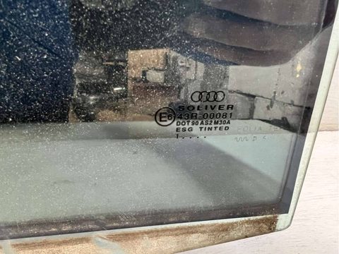 Стекло двери задней правой Audi A6 C5 (S6,RS6), 2002 г., OEM 4B9845206B, арт. B39343241, фото 2