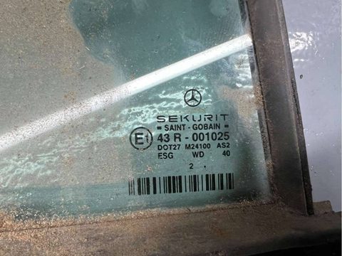 Стекло двери задней правой Mercedes E W211, 2003 г., арт. B86590158, фото 2