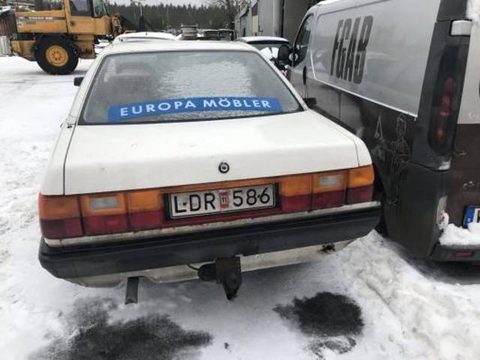Стекло двери задней правой Audi 100 C3, 1983 г., арт. ESE14FU01, фото 2