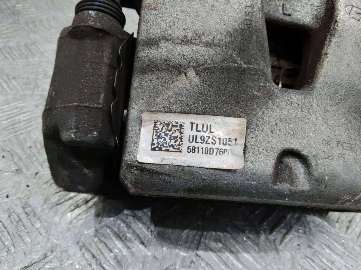 Суппорт передний левый Hyundai Tucson, 2018 г., OEM 58110D7600, арт. 91081, фото 2