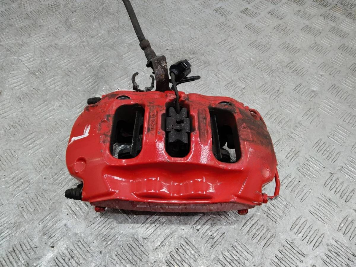 Суппорт задний левый Porsche Panamera, 2015 г., OEM 97035205511, арт. 107695