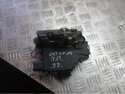 Замок двери передней правой Skoda Octavia, 1999 г., арт. 0218521