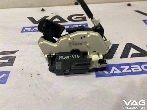 Замок двери передней правой Volkswagen Atlas, 2019 г., OEM 5K1837016J, арт. BVR144-326