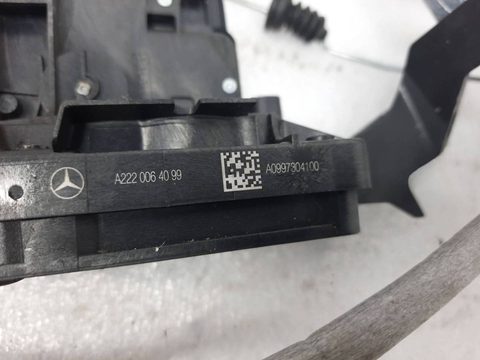 Замок двери задней левой Mercedes S W222, 2015 г., OEM A0997304100, арт. 22531, фото 2