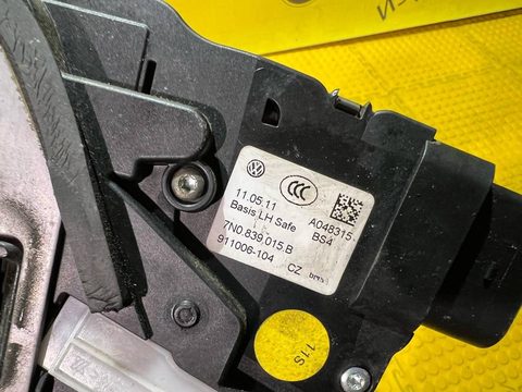 Замок двери задней левой Seat Alhambra, 2018 г., OEM 7N0839015B, арт. 92381_3, фото 4