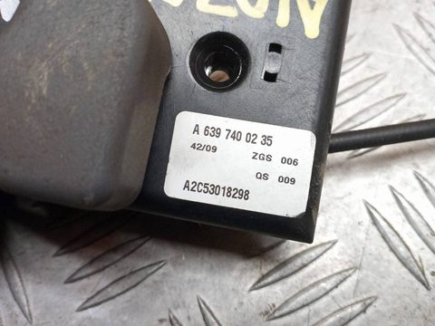 Замок двери задней левой Mercedes Vito W639, 2013 г., OEM A6397400235, арт. A10753_3, фото 7